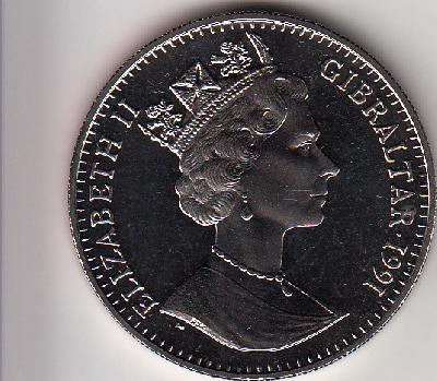 Beschrijving: 1 Crown S-OLYMPIC 92 LONG JUMP